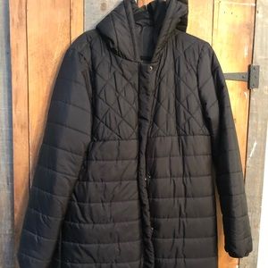 Fabletics Black Quilted Jacket